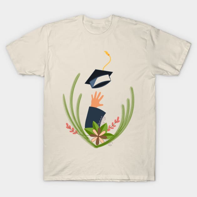 graduation day aesthetic T-Shirt by minimalist studio